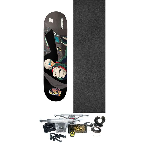 Birdhouse Skateboards Tom Schaar Red Shift Skateboard Deck - 8.5" x 32" - Complete Skateboard Bundle